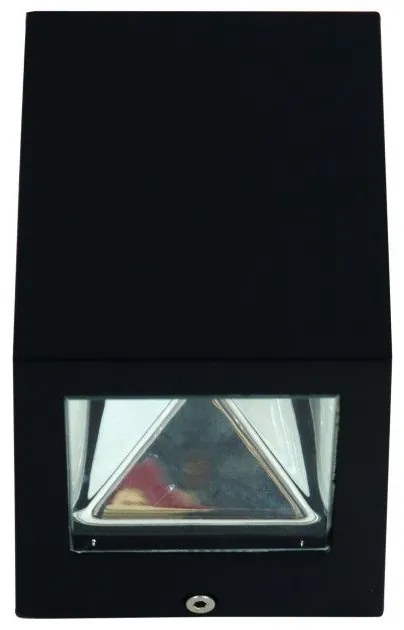Απλίκα Φωτιστικό Τοίχου 2xLED 5W ΙΡ44 Up-Down WLC 8107 Arlight.  0144100 Μαύρο