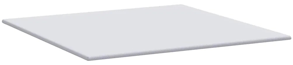 vidaXL Στρώματα Λευκό 180 x 200 cm 100% ύφασμα πολυεστέρα με τζακάρ