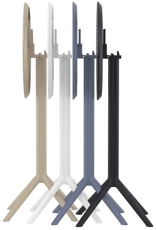 SKY DARK GREY BAR Φ60Χ108εκ.ΠΤΥΣ/ΝΟ ΤΡΑΠ. ΠΟΛ/ΝΙΟΥ