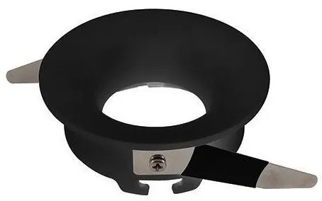 Φωτιστικό Σποτ Χωνευτό GU10  IP20 Ottavia Eurolamp-147-52533-Μαύρο 147-52533