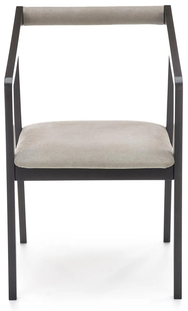 AZUL chair, color: velvet - grey DIOMMI V-PL-N-AZUL-CZARNY-POPIEL