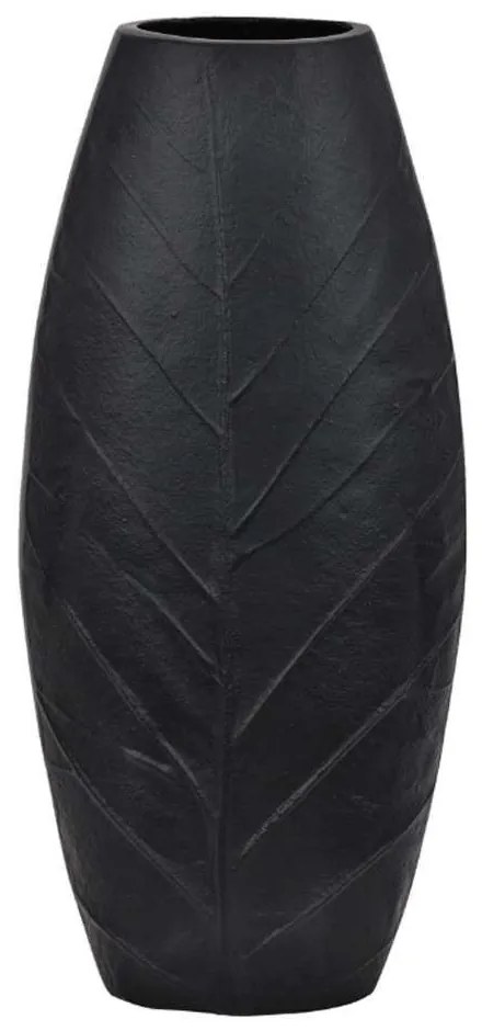 Βάζο Midsalip 421137 14x6x32cm Black Eglo Μέταλλο