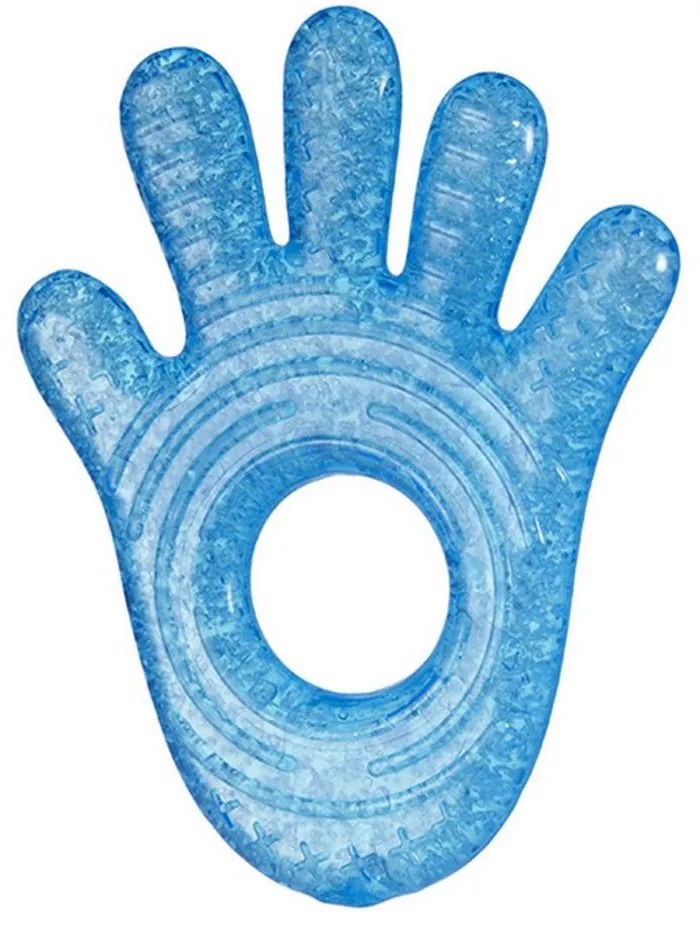 Μασητικό Οδοντοφυΐας Fun Ice Χέρι Blue Munchkin Silicone
