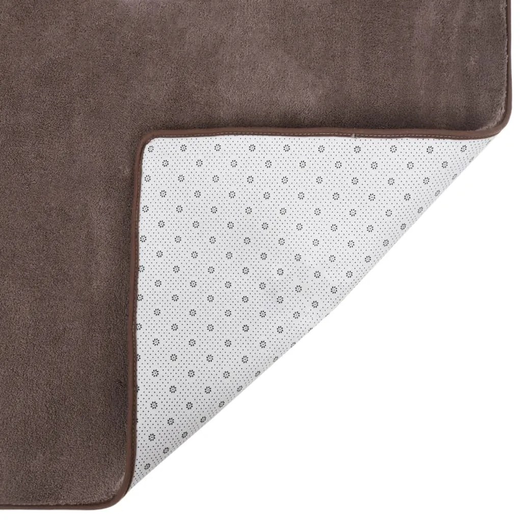 vidaXL Χαλί Teddy Taupe 270 x 180 εκ.