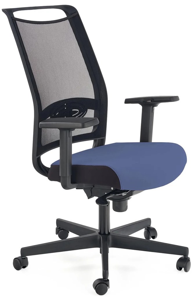 GULIETTA  office chair, color: black / blue DIOMMI V-NS-GULIETTA-FOT-NIEBIESKI