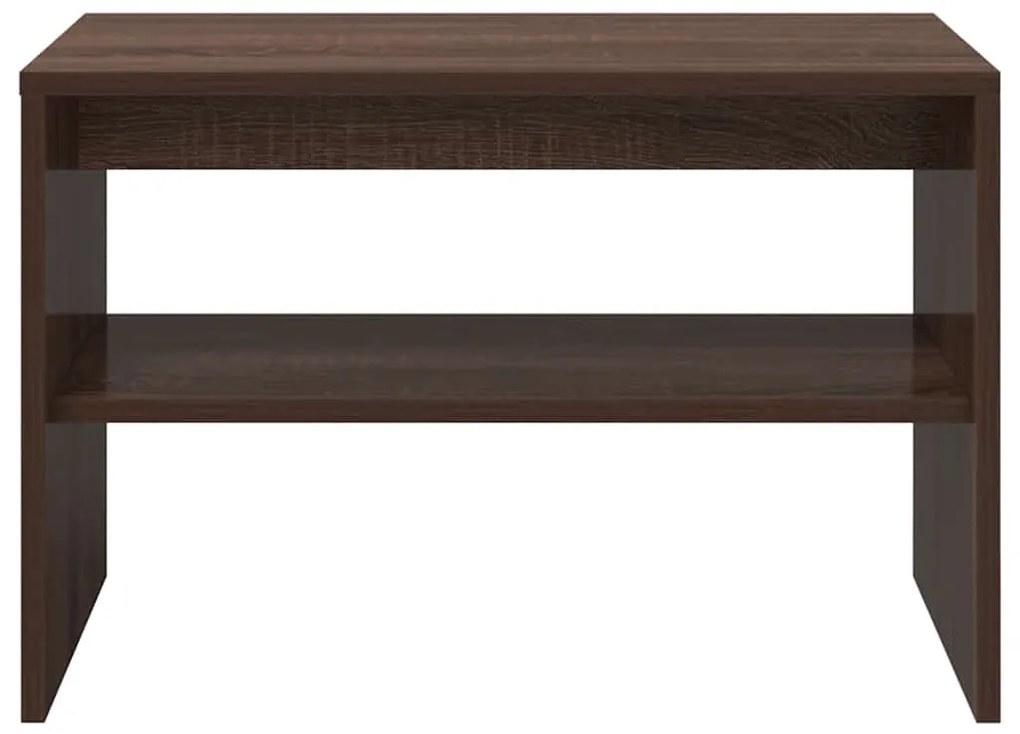 Ντουλάπι τηλεόρασης καφέ δρυς 60x40x40 cm Ξύλινη κατασκευή - Καφέ