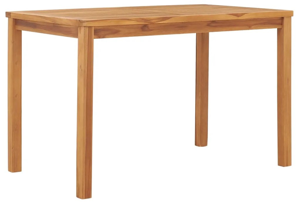 Τραπεζαρία Κήπου 120 x 70 x 77 εκ. από Μασίφ Ξύλο Teak