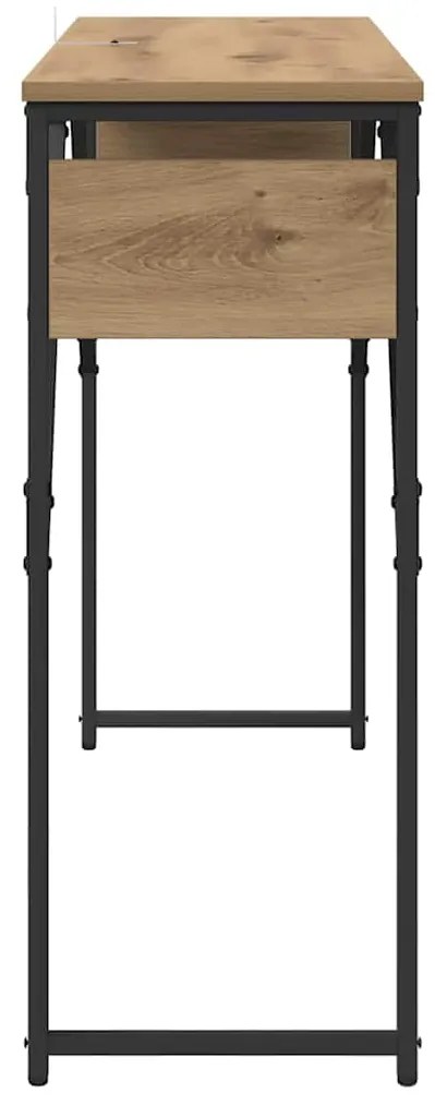 vidaXL ΤραπέζιΚονσόλας Artisan Oak 105x30x75εκ. Επεξεργασμένο ξύλο