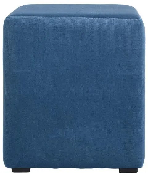 Σκαμπό Boxy Fylliana Τετράγωνο Μπλέ 35x35x41εκ. 35x35x41 εκ.