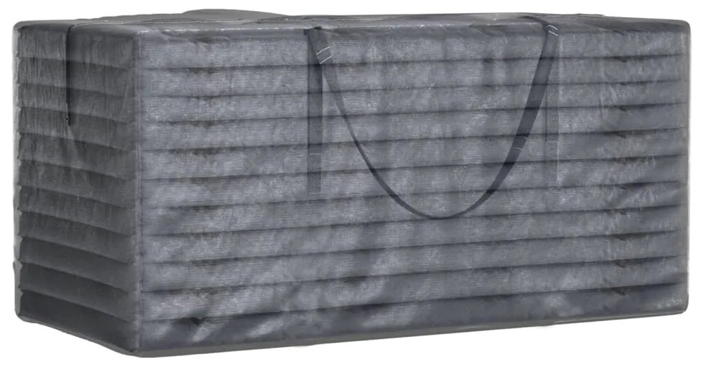 vidaXL Τσάντες Αποθ. Μαξιλαριών 2 τεμ Μαύρες 150x75x75εκ Πολυαιθυλένιο