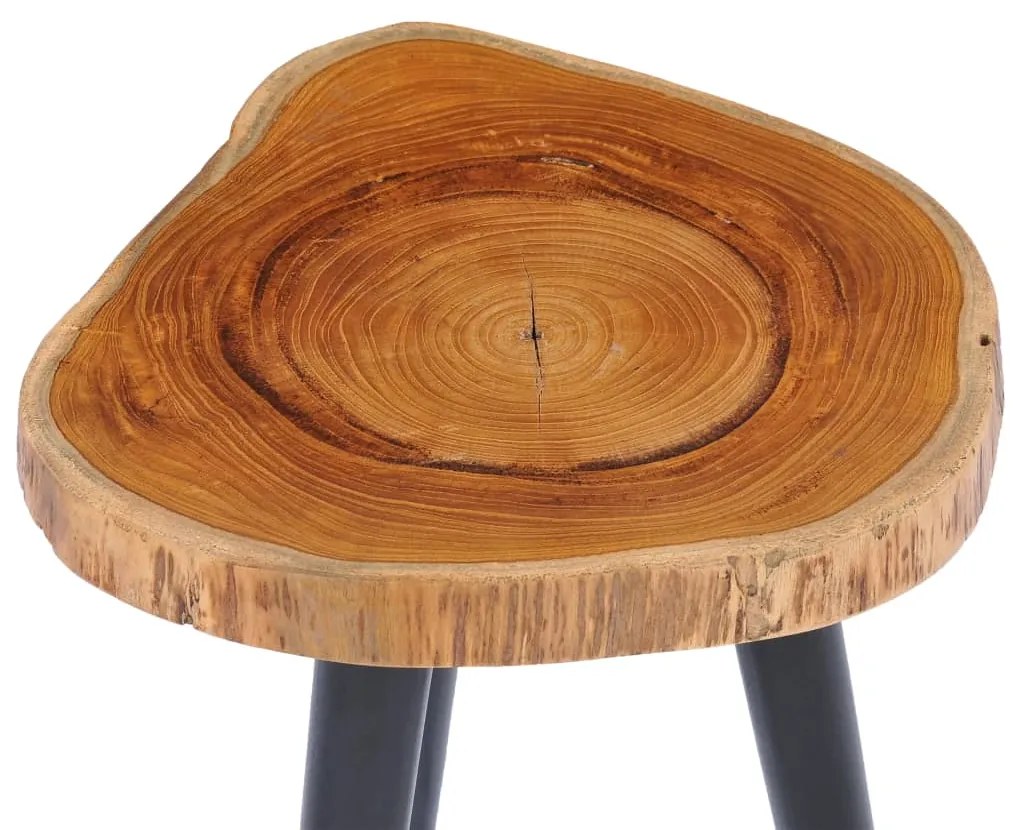 vidaXL Τραπεζάκι Σαλονιού 40 x 45 εκ. από Μασίφ Ξύλο Teak