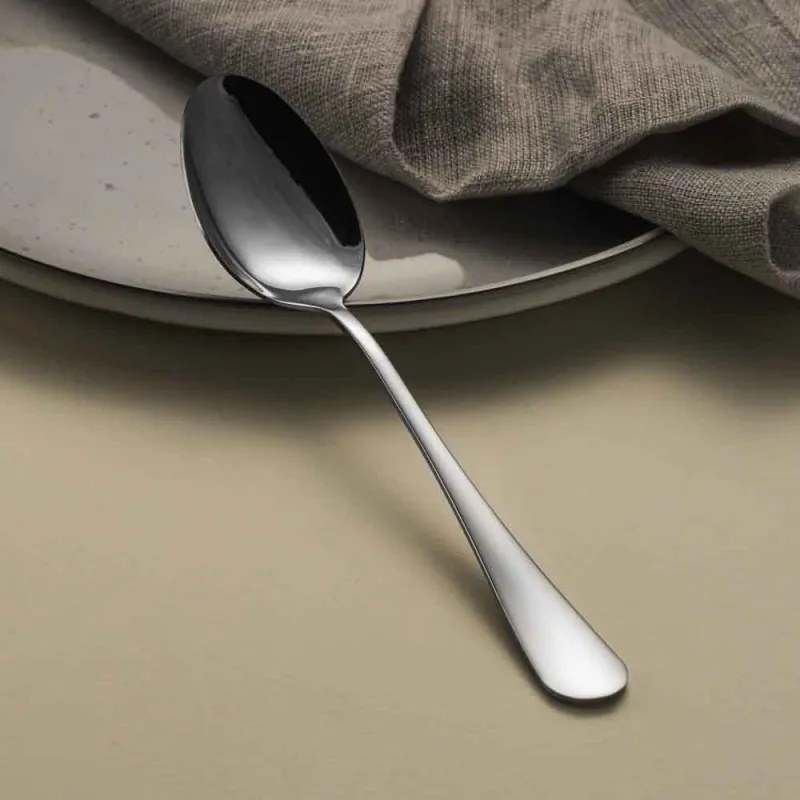 Σετ 3 κουταλιών για κύριο γεύμα Luigi Ferrero Prima FR-3181, Ανοξείδωτο, Ασημί