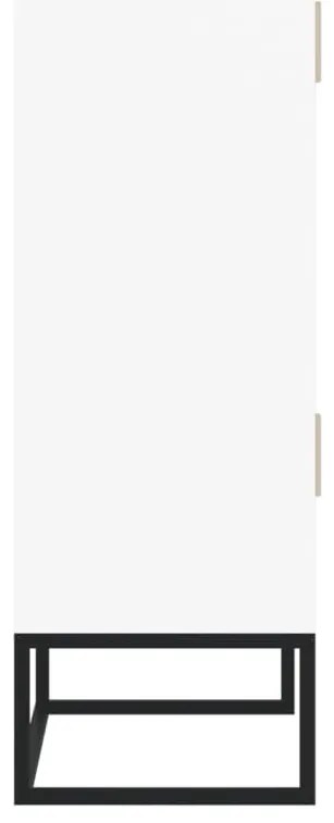 vidaXL Ντουλάπι Λευκό 70 x 35 x 125 εκ. από Επεξεργασμένο Ξύλο