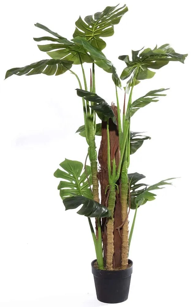Τεχνητό Δέντρο Μονστέρα Thrive 9211-6 130cm Green Supergreens Πολυαιθυλένιο