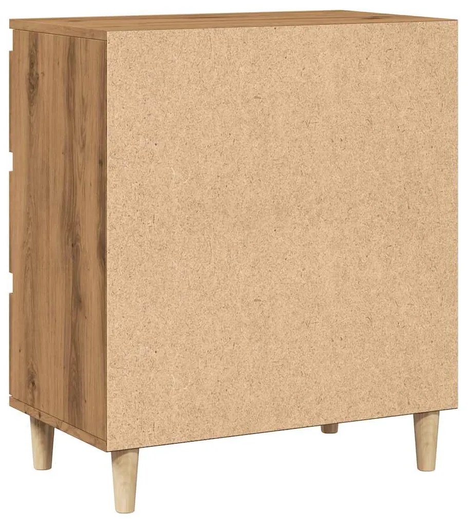 vidaXL Μπουφές Τεχνίτης Δρυς 60x35x70 εκ. από Επεξεργασμένο Ξύλο