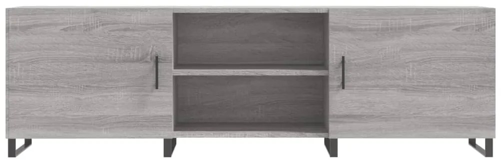 vidaXL Έπιπλο Τηλεόρασης Γκρι Sonoma 150x30x50 εκ. από Επεξεργ. Ξύλο