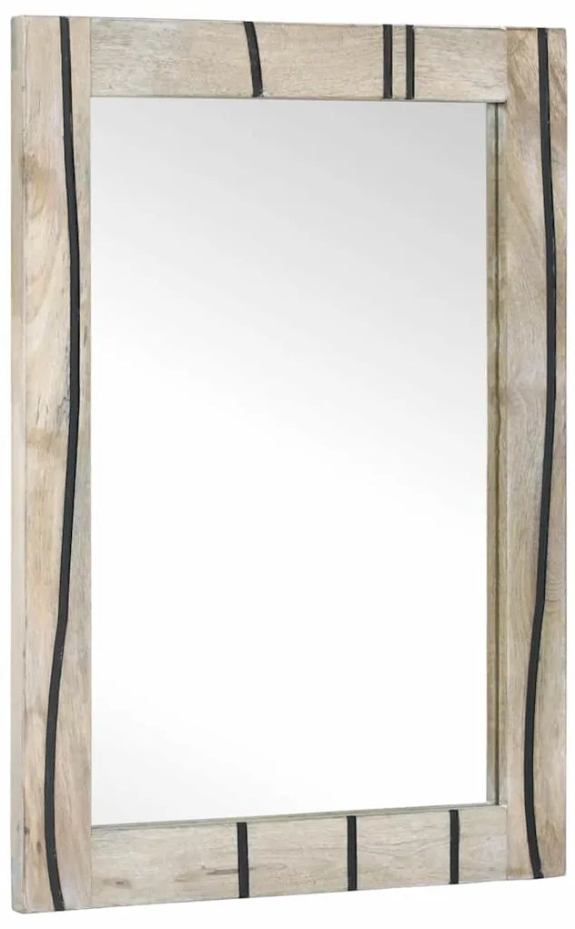 vidaXL Σετ Επίπλων Μπάνιου με ράφι 2 pcs Λευκό Επεξεργασμένο ξύλο