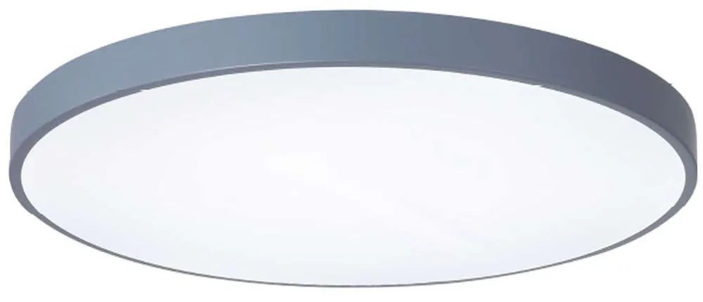 Φωτιστικό Οροφής - Πλαφονιέρα 42035-B-Gray Φ60x5cm Led 8800lm 110W Grey Inlight