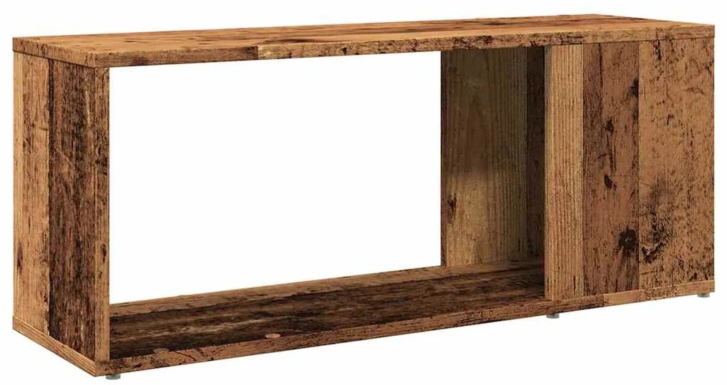 ντουλάπι τηλεόρασης  Παλιό ξύλο 80x24x32cm Κατασκευασμένο ξύλο 856732
