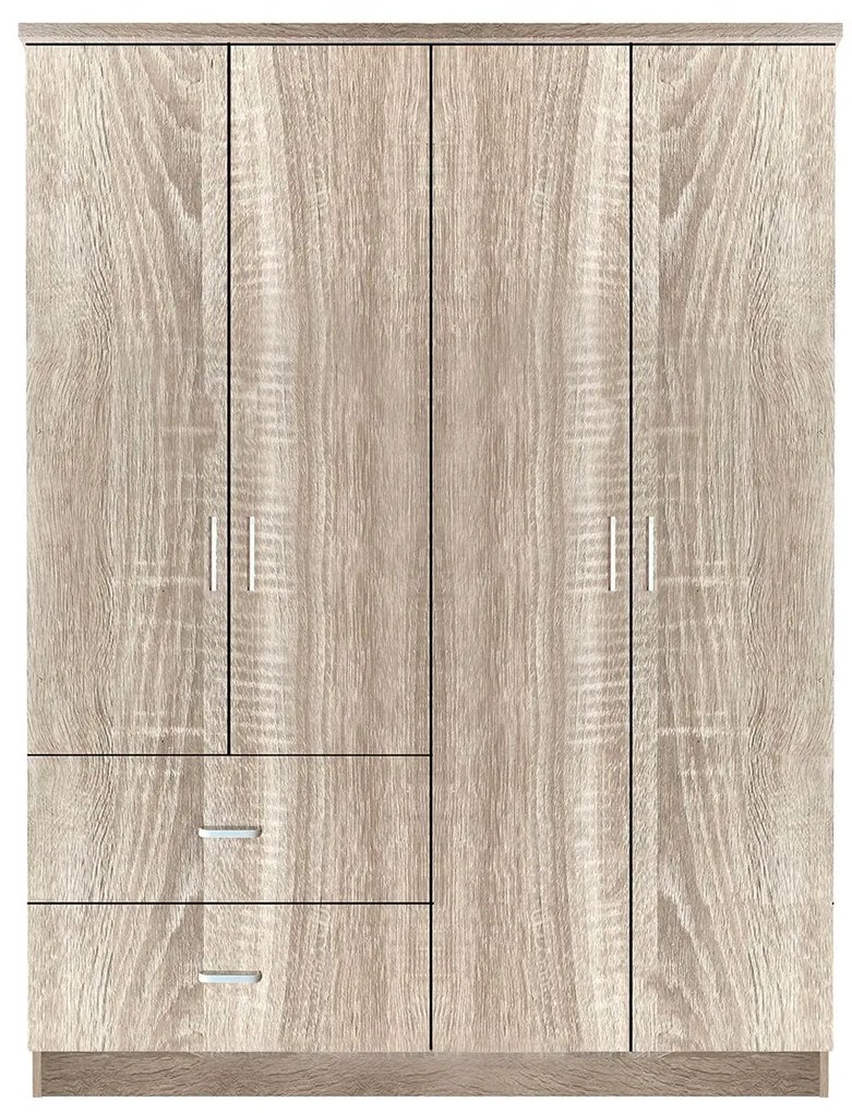 Ντουλάπα ArteLibre HOYA WAX Φυσικό Μοριοσανίδα 119x42x181cm-14370022