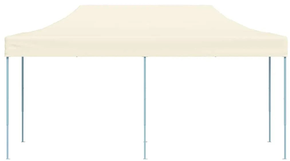 vidaXL Τέντα Εκδηλώσεων Πτυσσόμενη Pop-Up Λευκή Κρεμ 3 x 6 μ.