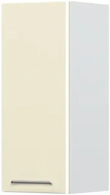 Ντουλάπι κρεμαστό Modena V7-30-1K-Λευκό - Μπεζ