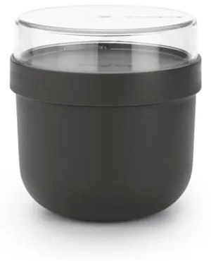 Brabantia 1006296 Δοχείο Φαγητού Πλαστικό Make&Take 500ml, Dark Grey