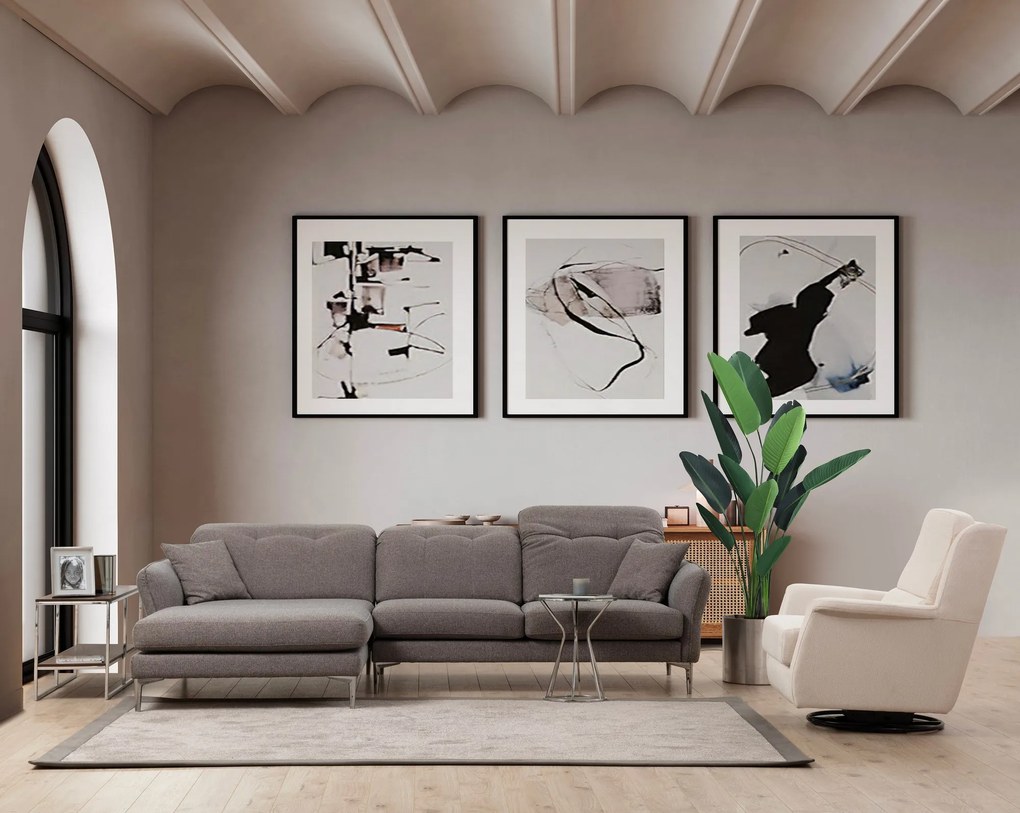 Corner Sofa Costor Corner Left Grey Grey