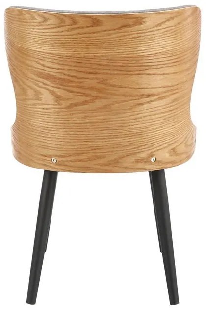 Dine 452 Καρεκλα Καφε / Γκρι 53x80x56cm