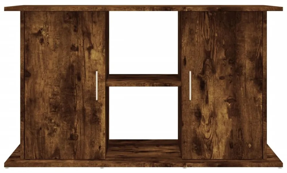 vidaXL Βάση Ενυδρείου Καπνιστή Δρυς 101x41x58 εκ. Επεξεργασμένο Ξύλο