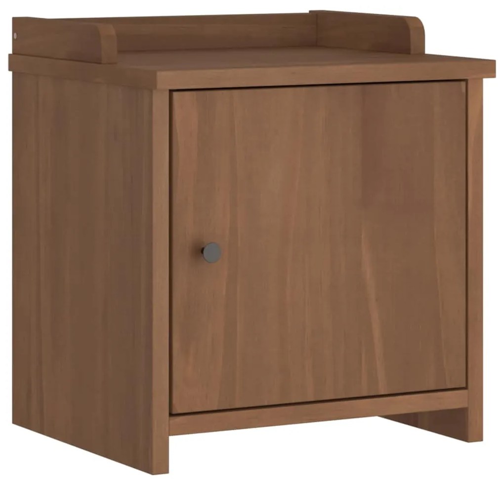 vidaXL Πάγκος διαδρόμου "SANDNES" 45x40x50 εκ.Πεύκο μασίφ ξύλο