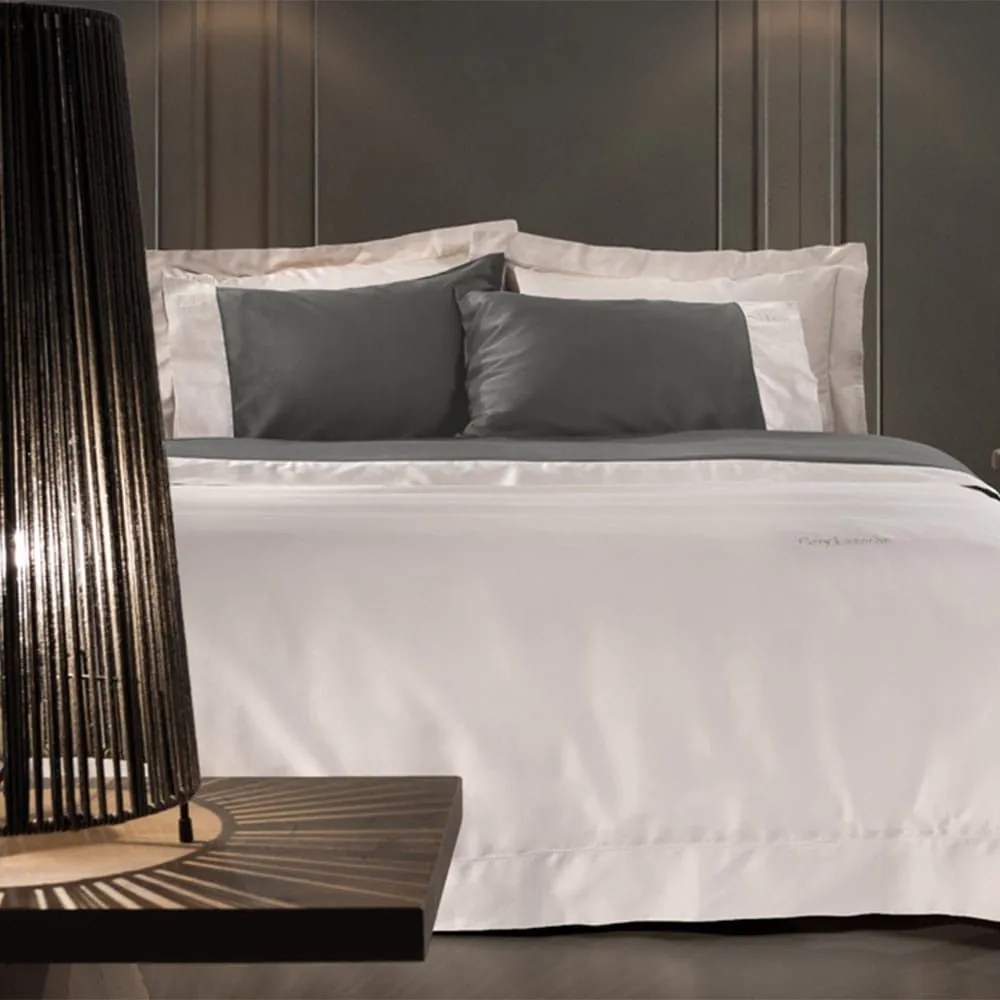 Παπλωματοθήκη Silky Natural Σετ 3Τεμ. Guy Laroche Υπέρδιπλo 245x255cm 100% Cotton Satin