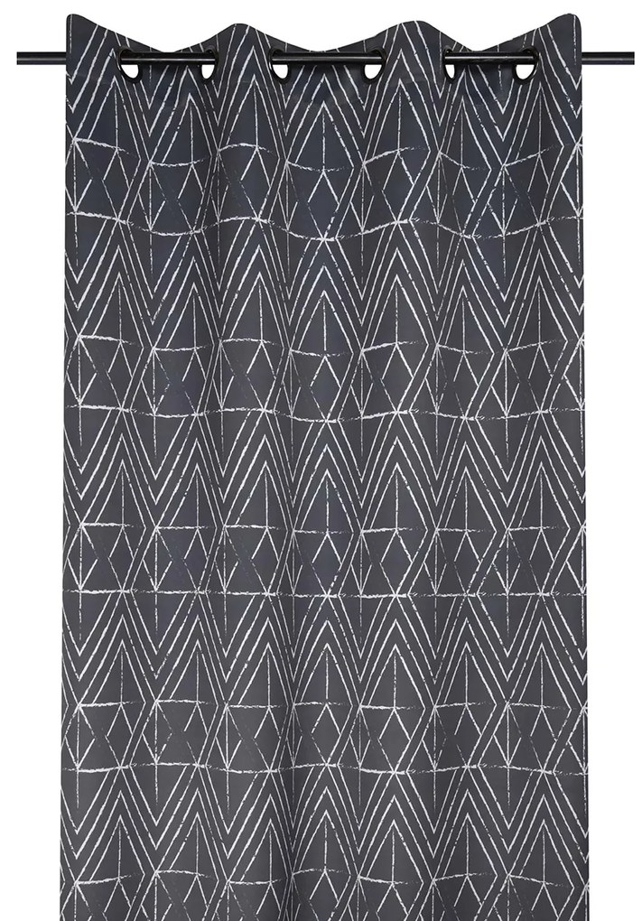 Κουρτίνα (140x260) Με Τρουκς S-F Viborg Anthracite R6C108001