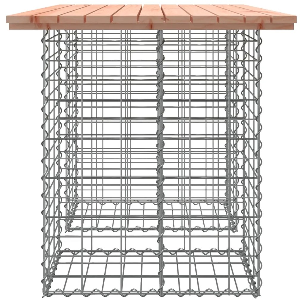 vidaXL Πάγκος Κήπου Συρματοκιβώτιο 100x70x72 εκ. Μασίφ Ψευδοτσούγκα