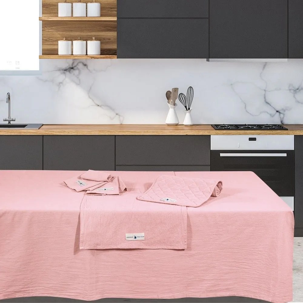 Runner 2639 Pink Greenwich Polo Club 40X150 100% Cotton