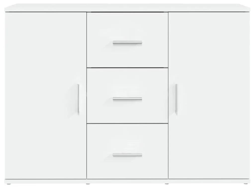 Ντουλάπι Λευκό 91 x 29,5 x 65 εκ. από Επεξεργασμένο Ξύλο - Λευκό