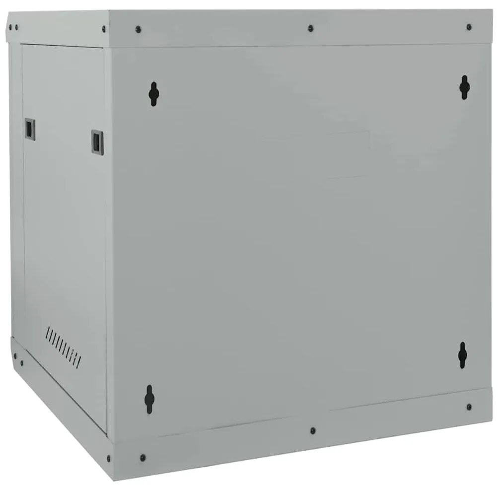 vidaXL Ντουλάπα δικτύου με αποθήκευση Γκρι 53 x 60 x 60 εκ Ατσάλι