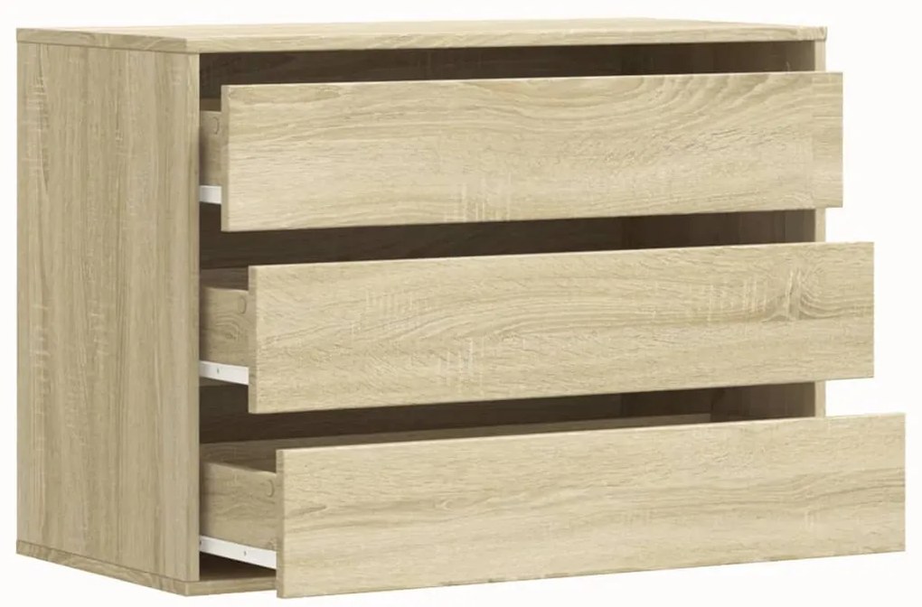 vidaXL Συρταριέρα Sonoma Δρυς 80x41x58 εκ. από Επεξεργ. Ξύλο