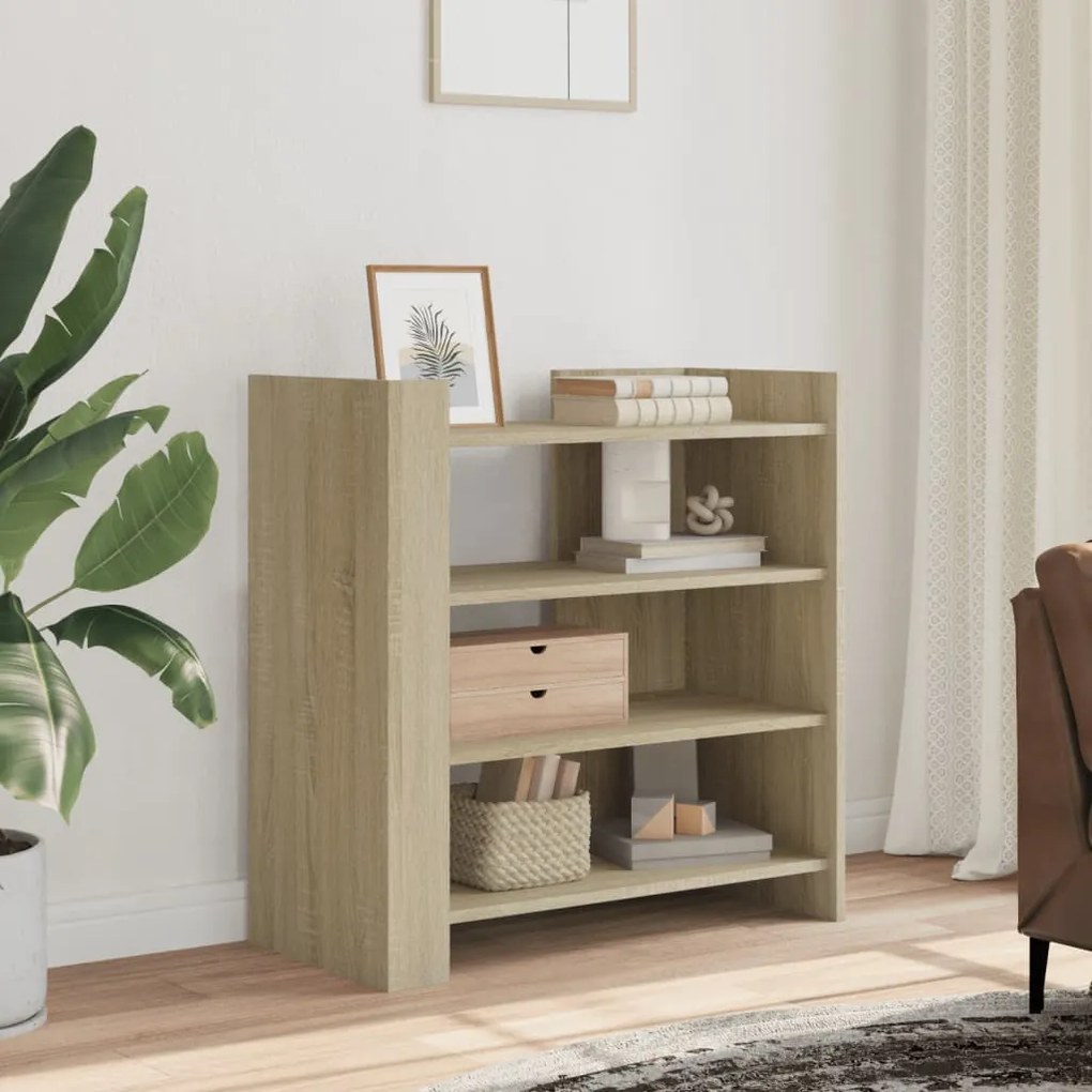 vidaXL Ντουλάπι Sonoma Δρυς 73,5x35x75 εκ. από Επεξεργασμένο Ξύλο