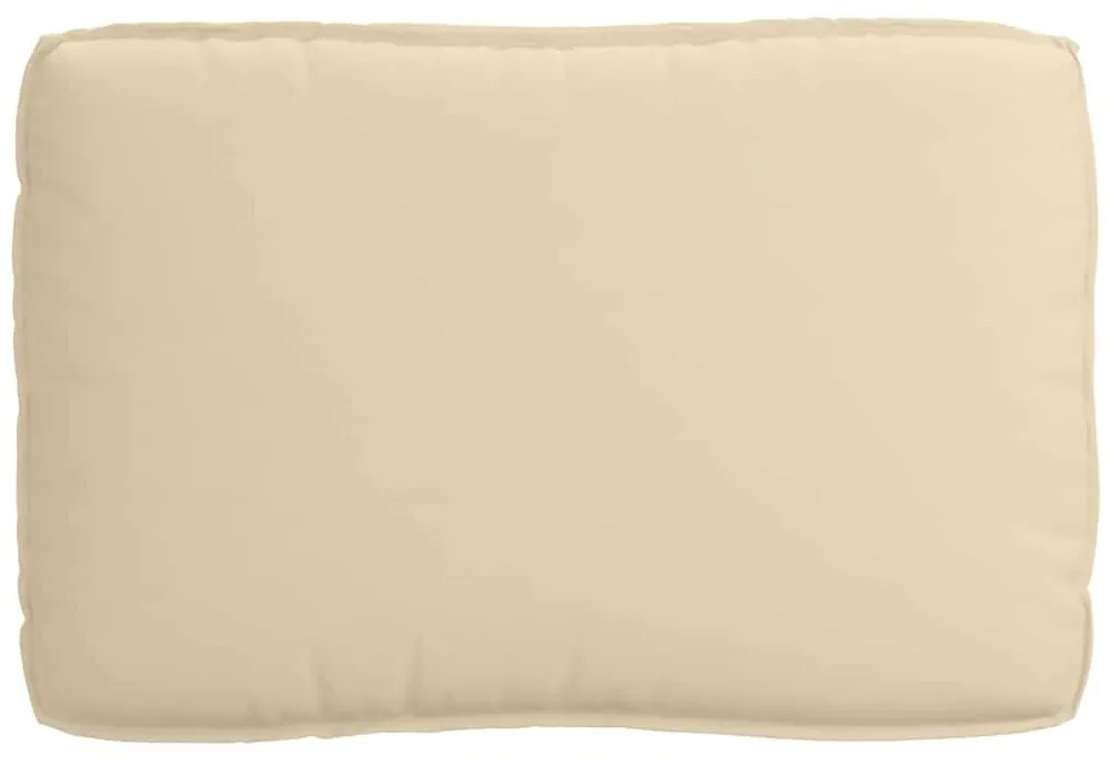 vidaXL Μαξιλάρι Μπεζ 120 x 80 x 12 cm Ύφασμα Όξφορντ