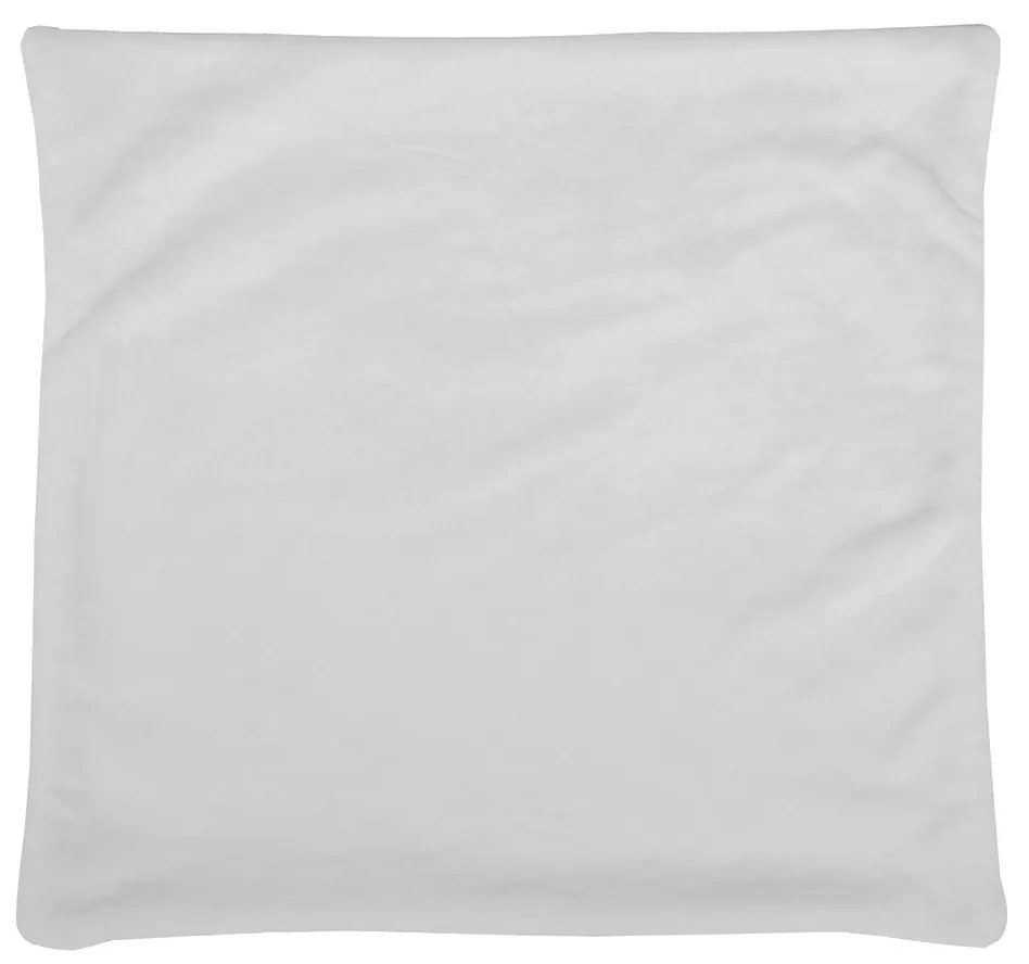 Βελουτέ Διακοσμητική Μαξιλαροθήκη (40x40) S-F Doudou Blanc C05792009H