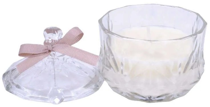 Κερί Σε Γυάλινη Φοντανιέρα 24137 373-82-511 Ivory Paraffin