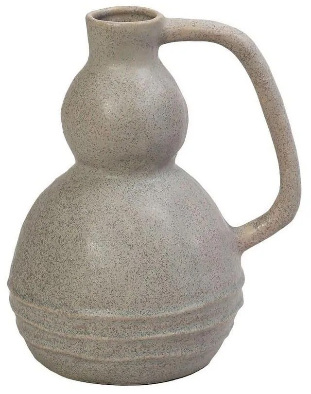 Βάζο TAS206 16,7x14x20,5cm Grey Espiel Κεραμικό