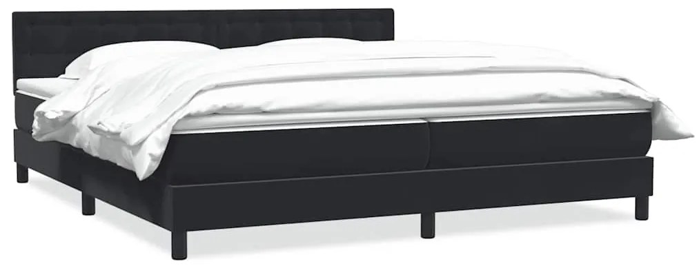 ΚΡΕΒΑΤΙ BOXSPRING ΜΕ ΣΤΡΩΜΑ ΜΑΥΡΟ 180X210 ΕΚ. ΒΕΛΟΥΔΙΝΟ 3316607