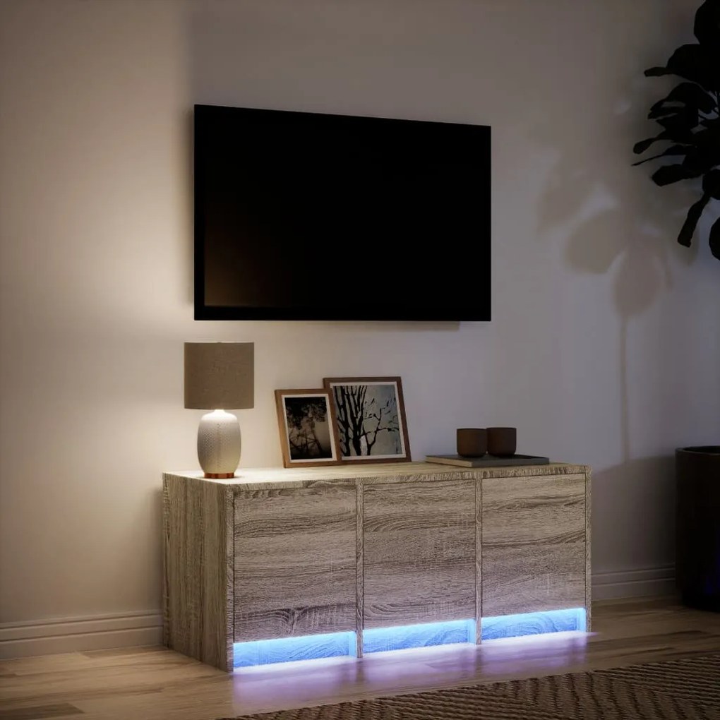 ΈΠΙΠΛΟ ΤΗΛΕΟΡΑΣΗΣ ΜΕ LED SONOMA ΔΡΥΣ 97X34X40 ΕΚ. ΕΠΕΞ. ΞΥΛΟ 852238