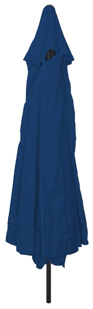 vidaXL Γαλάζια Ομπρέλα Κήπου 395 cm x 245 cm