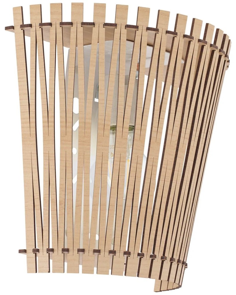 Φωτιστικό Τοίχου Sendero 96195 Honey Eglo Metal,Wood