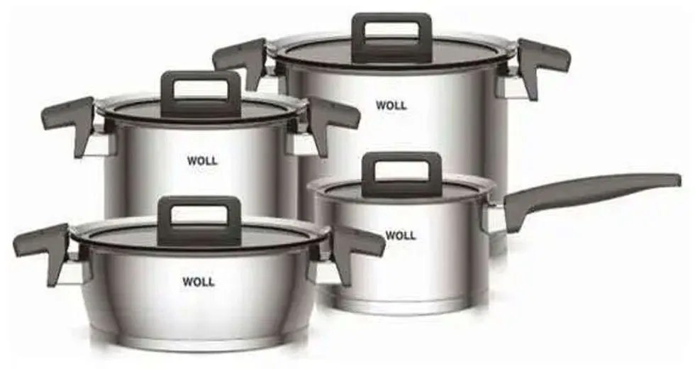 Κατσαρόλες Concept (Σετ 4Τμχ) NCSET001 Inox Woll Stainless Steel