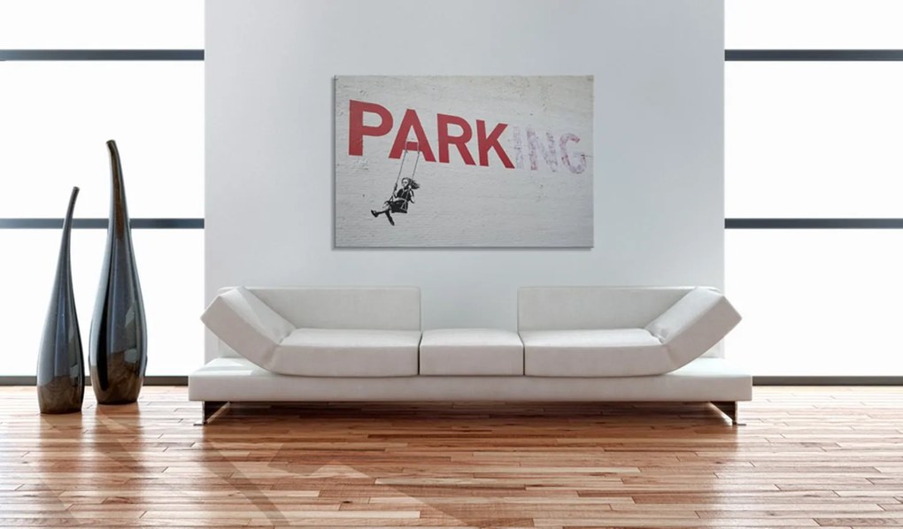 Πίνακας - Parking (Banksy) 60x40