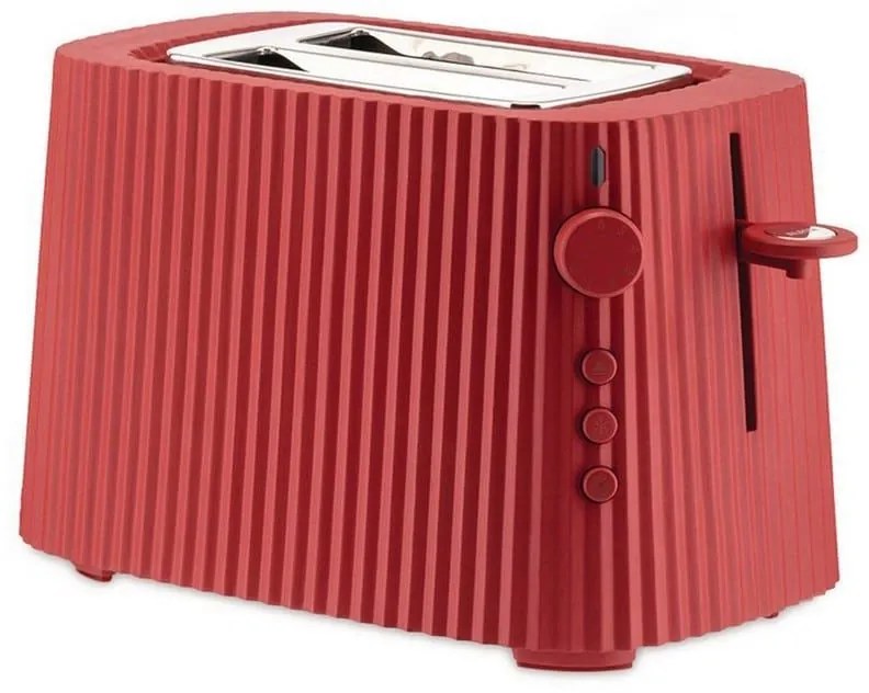 Φρυγανιέρα Plissé MDL08 R 850W 34x18,5x25cm Red Alessi Polyresin